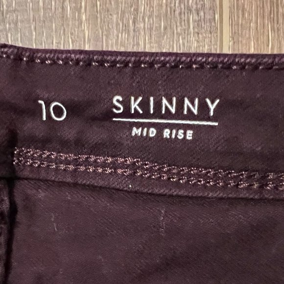 Simply Vera Vera Wang Mid Rise Skinny Jeans – Size 10 - Picture 13 of 14